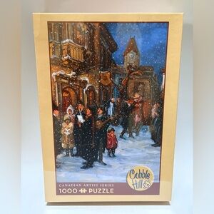Cobble Hill | SEALED NEW "Caroling" Canadian Artists Series 1000pc Jigsaw Puzzle